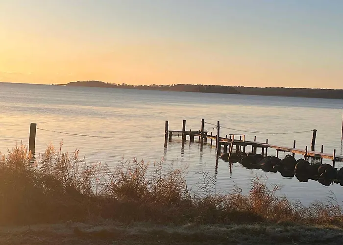 With Lovely View Of Lillebaelt